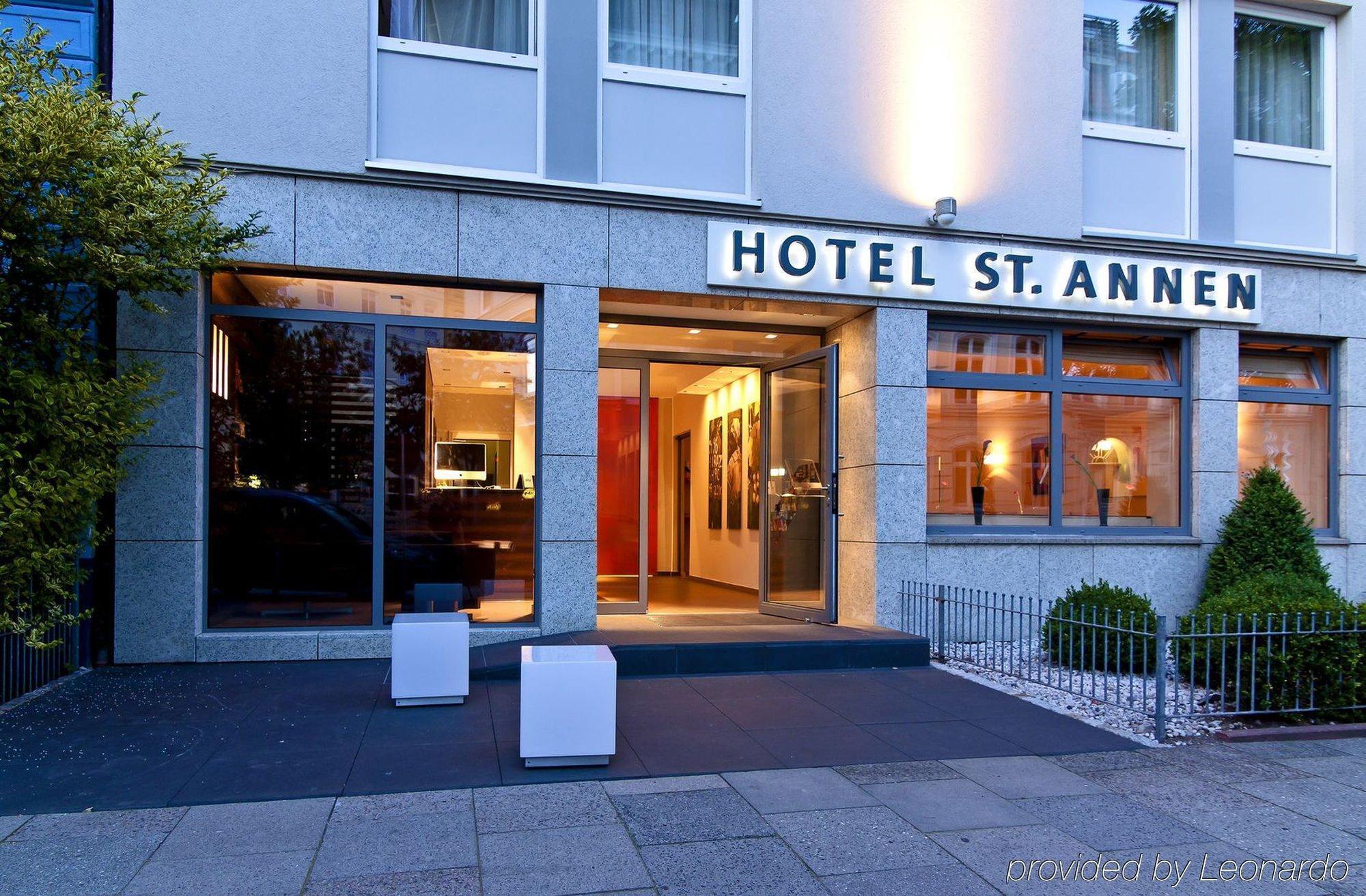 Hotel St. Annen Hamburk Exteriér fotografie