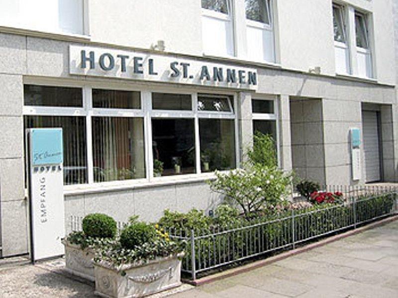 Hotel St. Annen Hamburk Exteriér fotografie